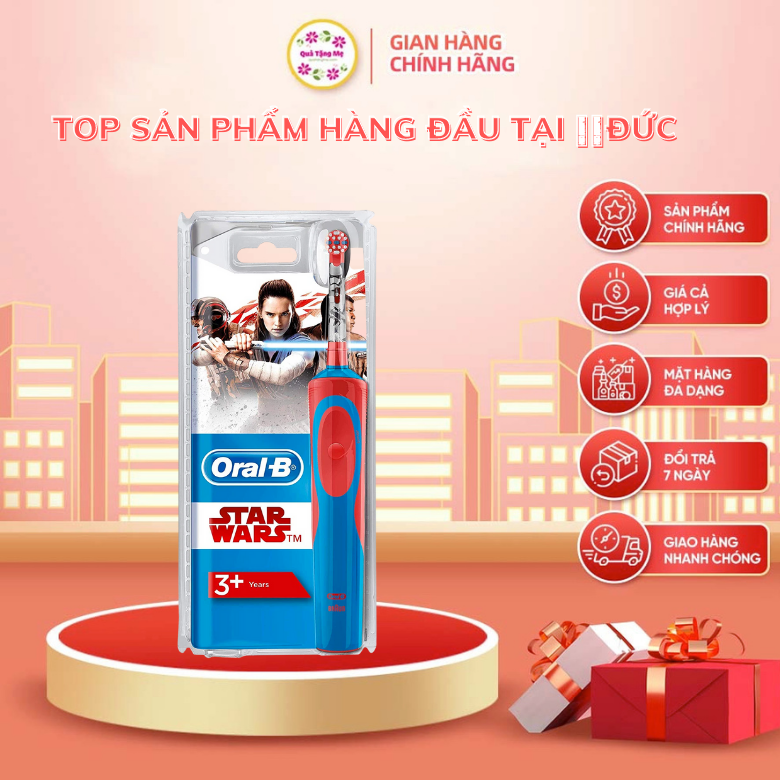 Bàn chải đánh răng điện Oral-B Stages Power cho bé