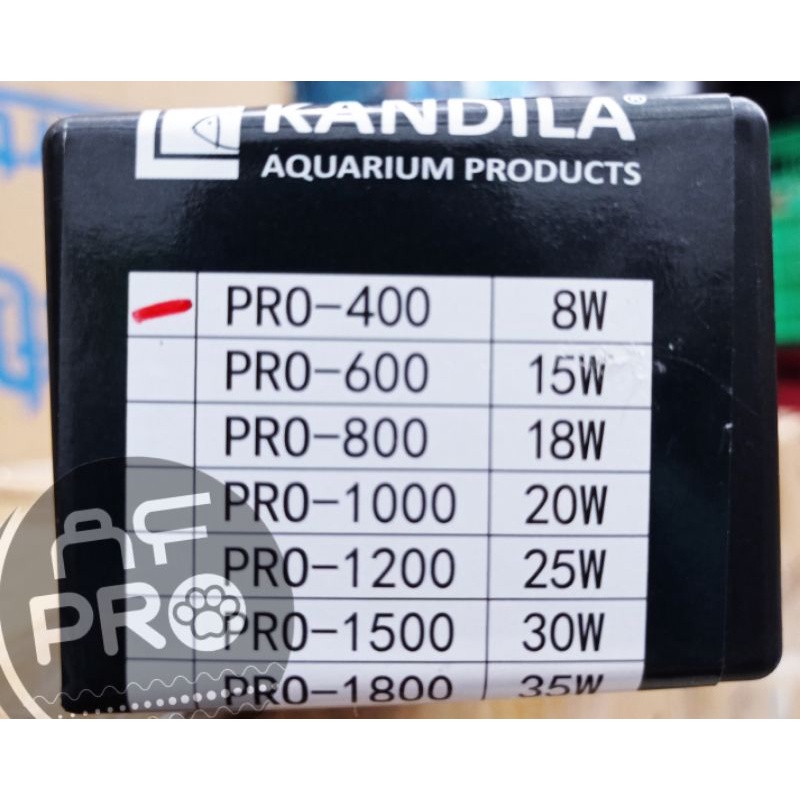 LAMPU AQUARIUM KANDILA PRO RED VIEW 400