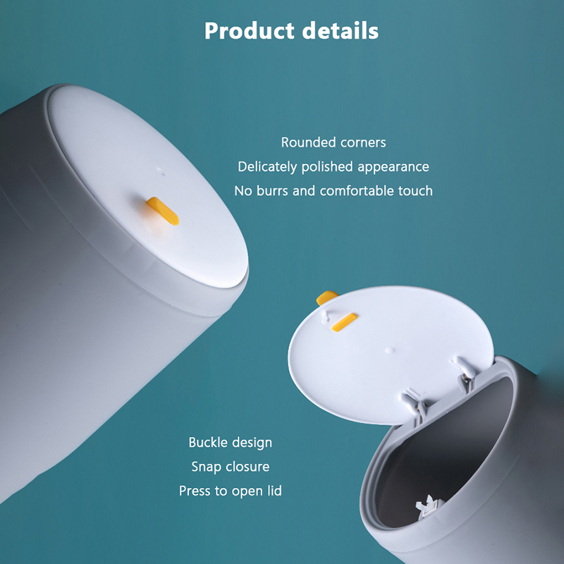 Mini Waste Bin Desktop Office Trash Can Home Garbage Basket Table Plastic Organizer Office Supplies Dustbins Sundries Barrel Box. 