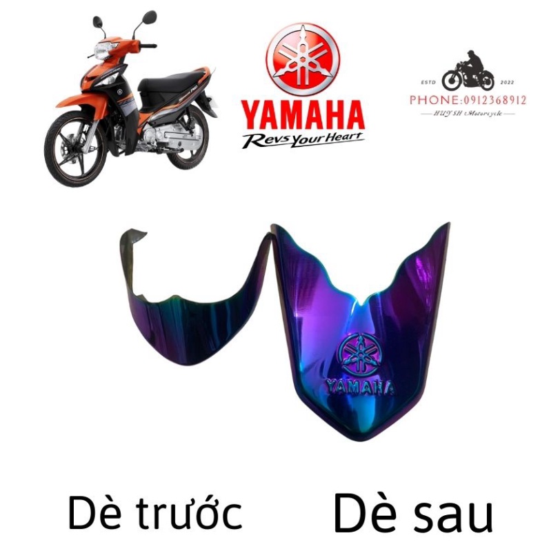 Bọc mõm dè xe sirius fi, bịt mỏ bịt đuôi dè sirius fi