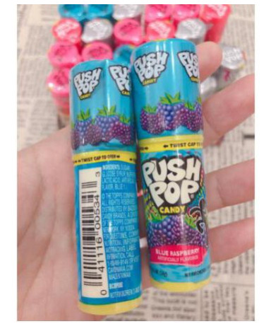 [ hot ] Combo 4 kẹo son môi PUSH POP Mỹ