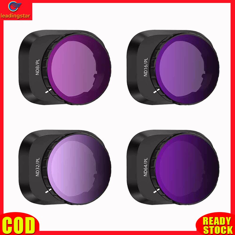 LeadingStar RC Authentic ND/CPL/UV Lens Filter Easy Installing Adjustable Lens Filter Drones Lens Accessory Compatible For DJI Mini 4 Pro Drones