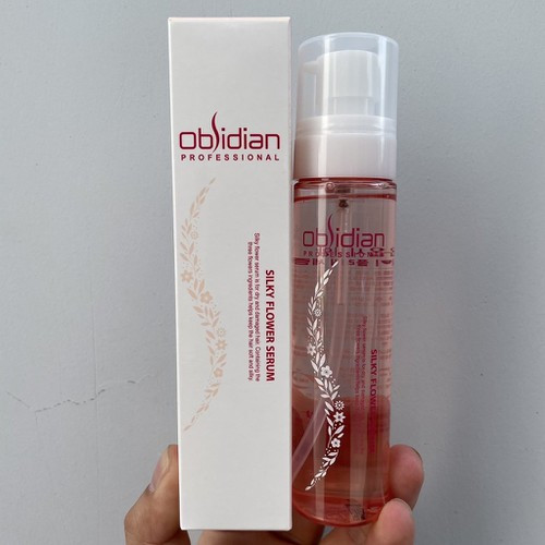 Huyết thanh dưỡng tóc siêu mềm mượt Silky Flower Serum Obsidian 110ml