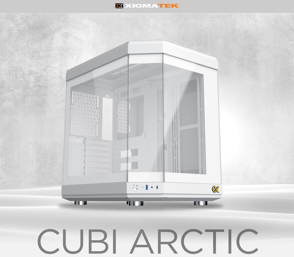 Vỏ case máy tính XIGMATEK ALPHA - CUBI ARTIC (EN41976) - PREMIUM GAMING ATX (Hàng Chính Hãng)