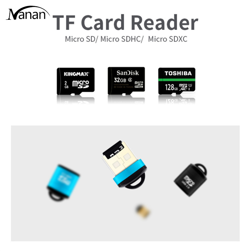 Usb Micro Sd/tf Card Reader Usb 2.0 Hi-speed Mini Usb Adapter Laptop Accessories