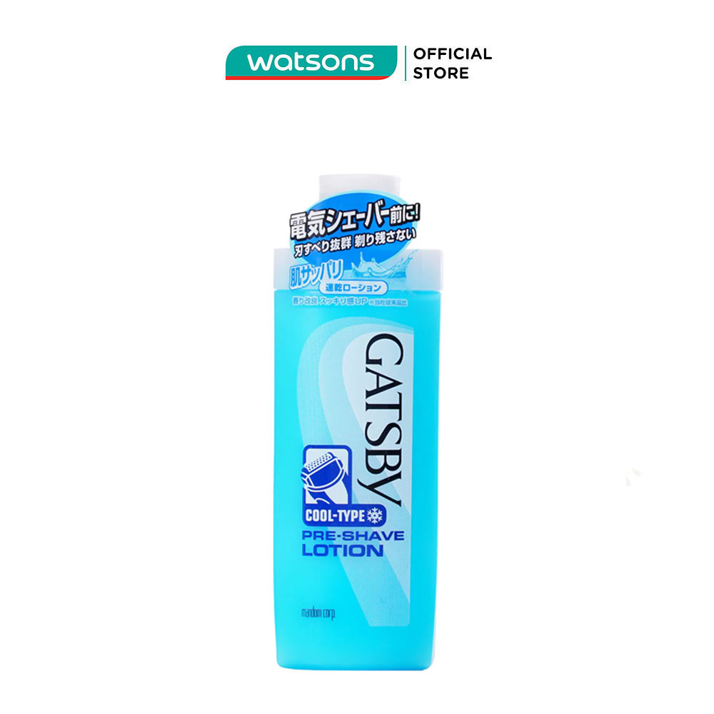 Nước Cạo Râu Gatsby Pre-Shave Lotion 140ml