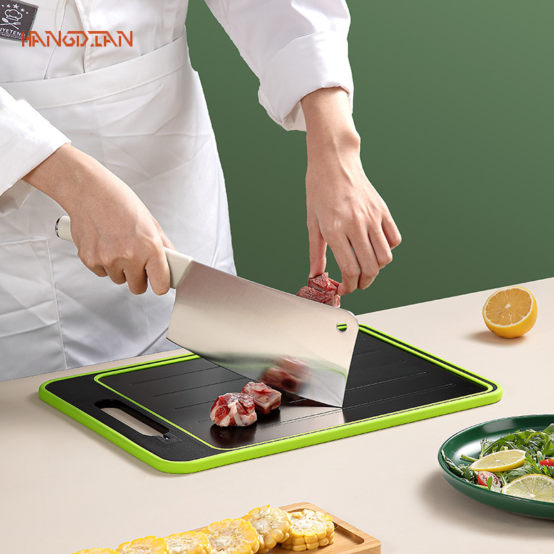 Multi functional cutting board grinding knife for household double-sided cutting boards, cutting boards, cutting boards for auxiliary food, fruit cutting boards, kitchen occupation boards