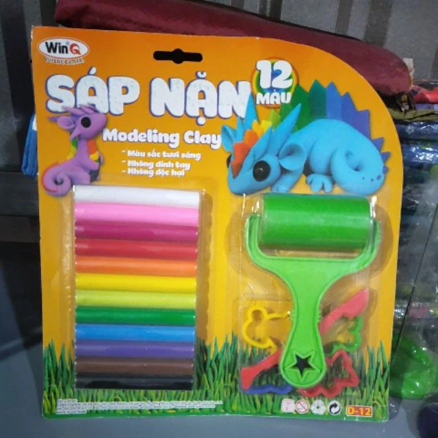 Sáp Đất Nặn WinQ D-05, D-10, D-12