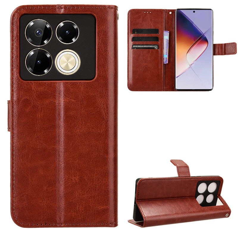 Infinix Note 40 Pro 5G Leather Phone Case,Flip Wallet Phone Case Cover for Infinix Note 40 Pro 5G