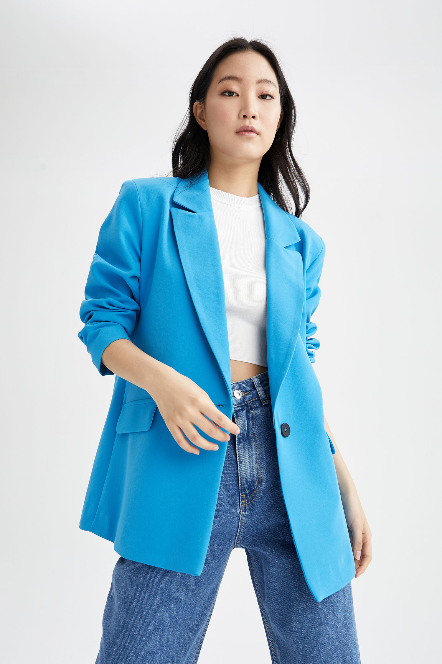Defacto Oversize Blazer (Female) | Lazada Singapore