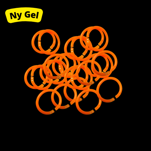 28MM Plastic Loose Leaf Rings 30pcs per Pack Single Color Binding Rings Lazada PH