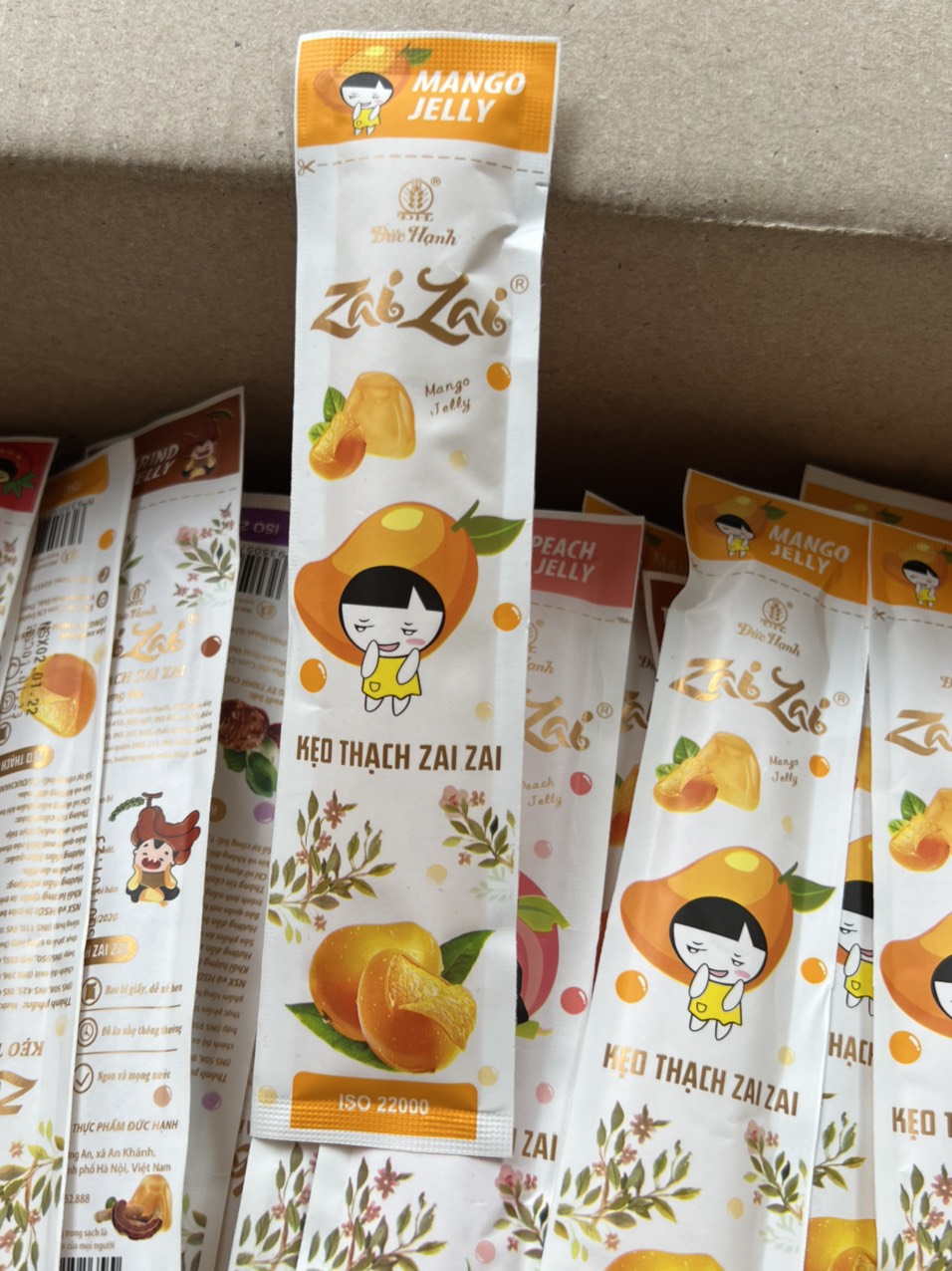 SÉT 3 CHIẾC THẠCH DÀI ZAIZAI KHÁCH ĂN THỬ