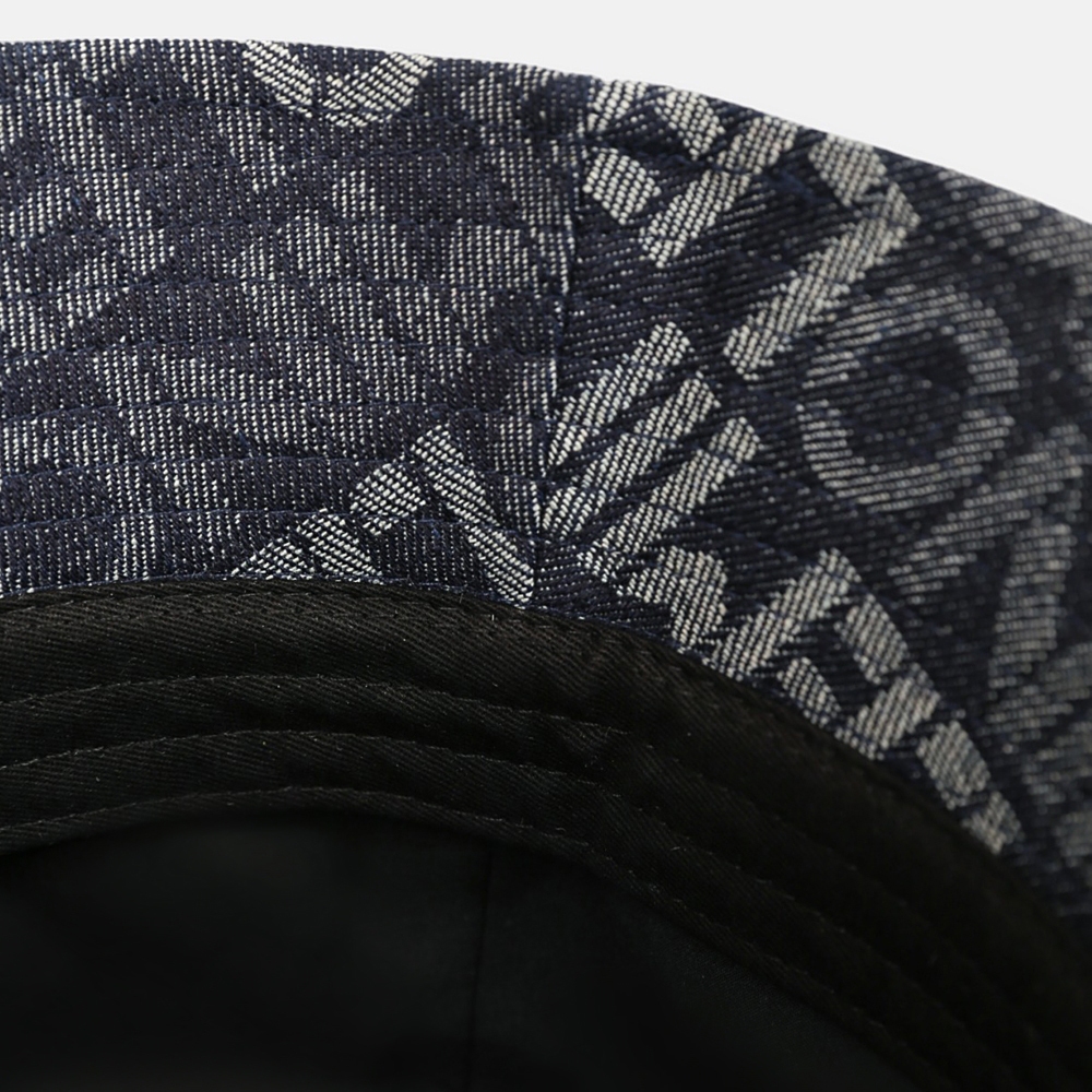 Mũ Bucket Lemino Monogram Denim LE8605-57