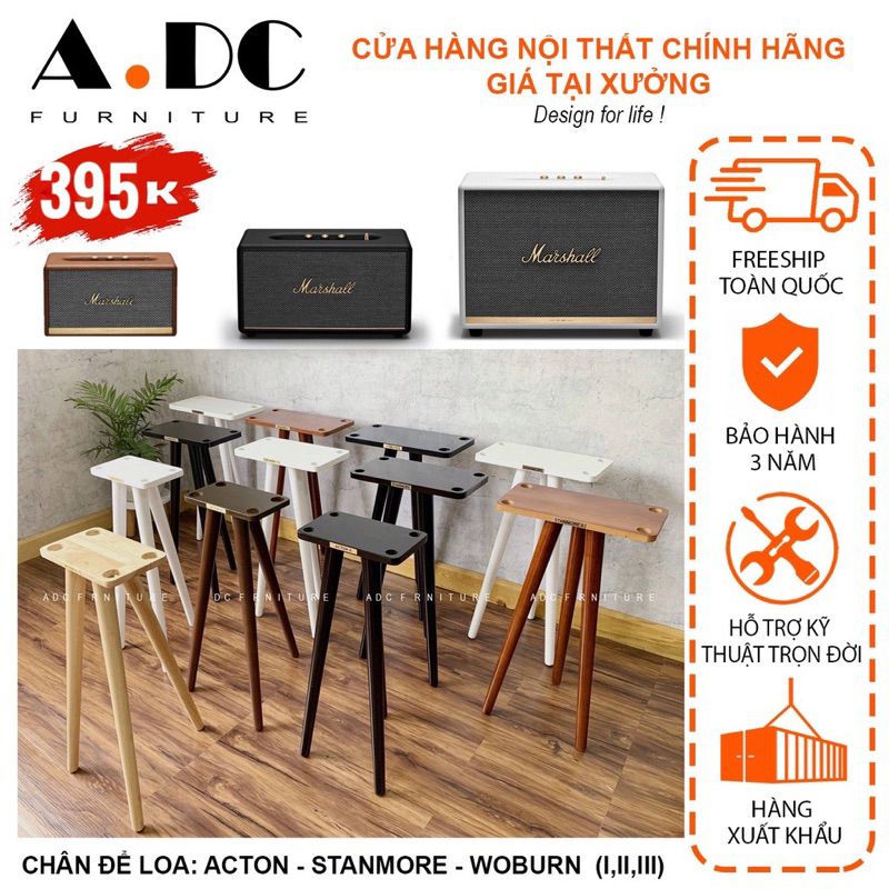 CHÂN ĐỂ LOA MARSHALL  ACTON III - STANMORE III - WOBURN III