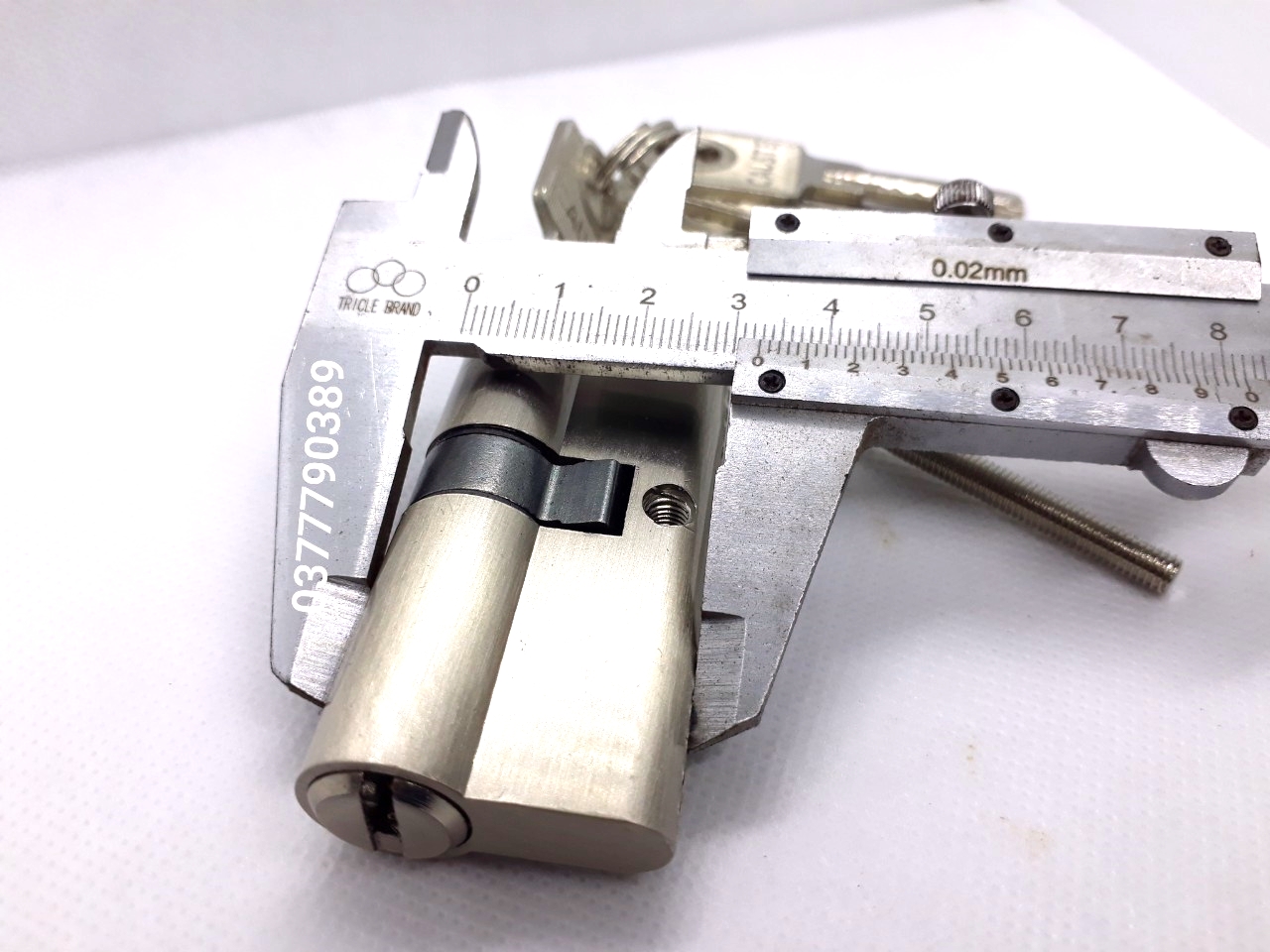 ruột khóa tay gạt 7cm