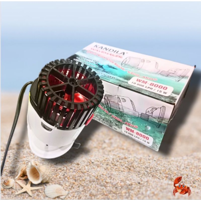 Mesin pembuat Arus Ombak Air Aquarium KANDILA WAVE MAKER WM 8000