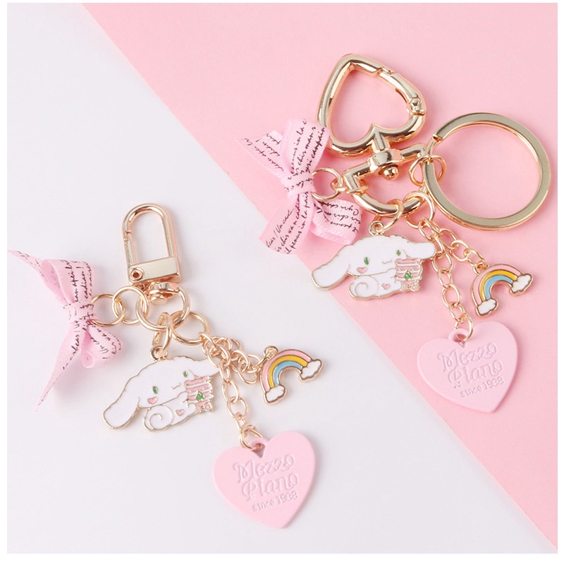 Cinnamon Keychain Headphone Protector Couple Bag Charms