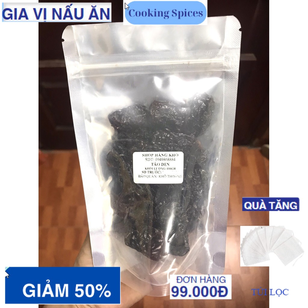 Táo tàu đen Tân Cương 100gr