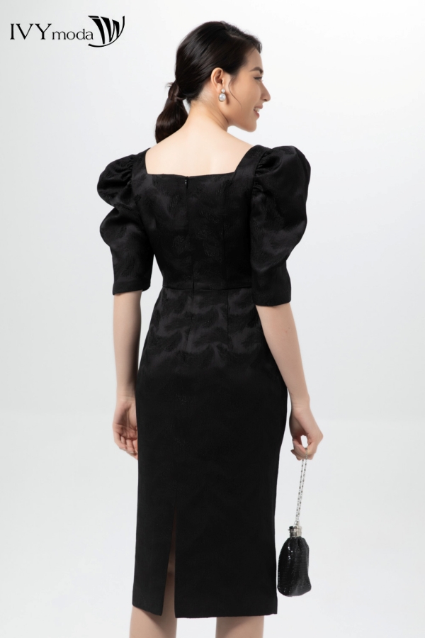 [ Nhập mã LAZSOCIAL10 - Giảm 20% tối đa 99K đơn 199K ] Đầm tay phồng tapta IVY moda MS 48M7181