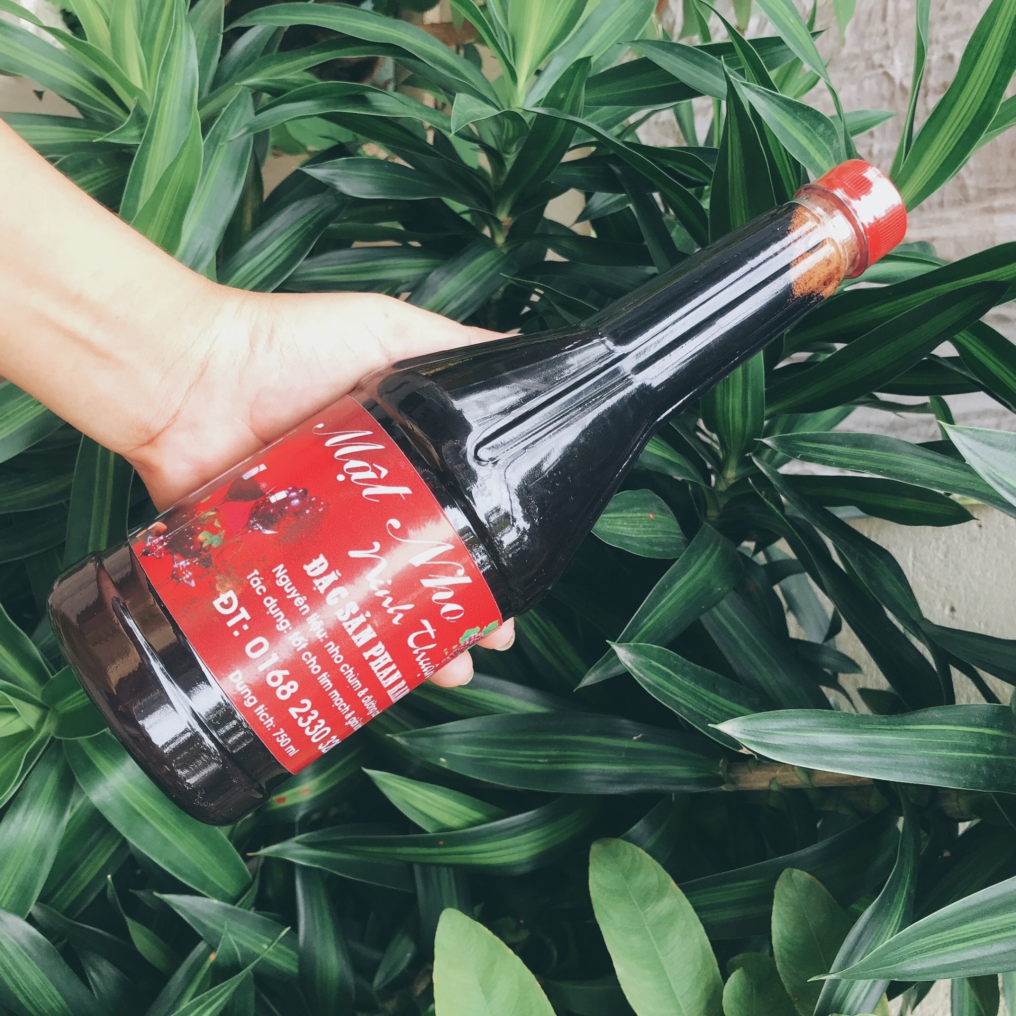 Mật nho Ninh Thuận 750ml [ít đường]