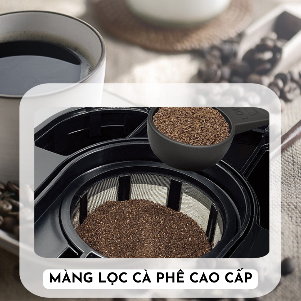 Máy Pha Cafe Đa Năng -Máy Làm Cafe Cho Quán, Văn Phòng, Gia Đình, Công Ty - Máy Pha Cà Phê Giá Rẻ SOKANY SK-124 950W  Giúp Pha Chế Nhanh, Dung Tích 600ml Có Thể Pha 10-12 Tách 1 Lần, Giúp Bạn Dễ Dàng Pha Và Thưởng Thức Những Ly Cà Phê Thơm Ngon.