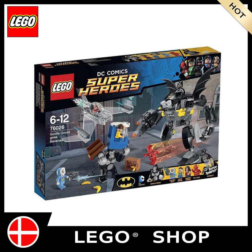 100% Original] LEGO 76026 Super Heroes Gorilla Grodd Goes Bananas