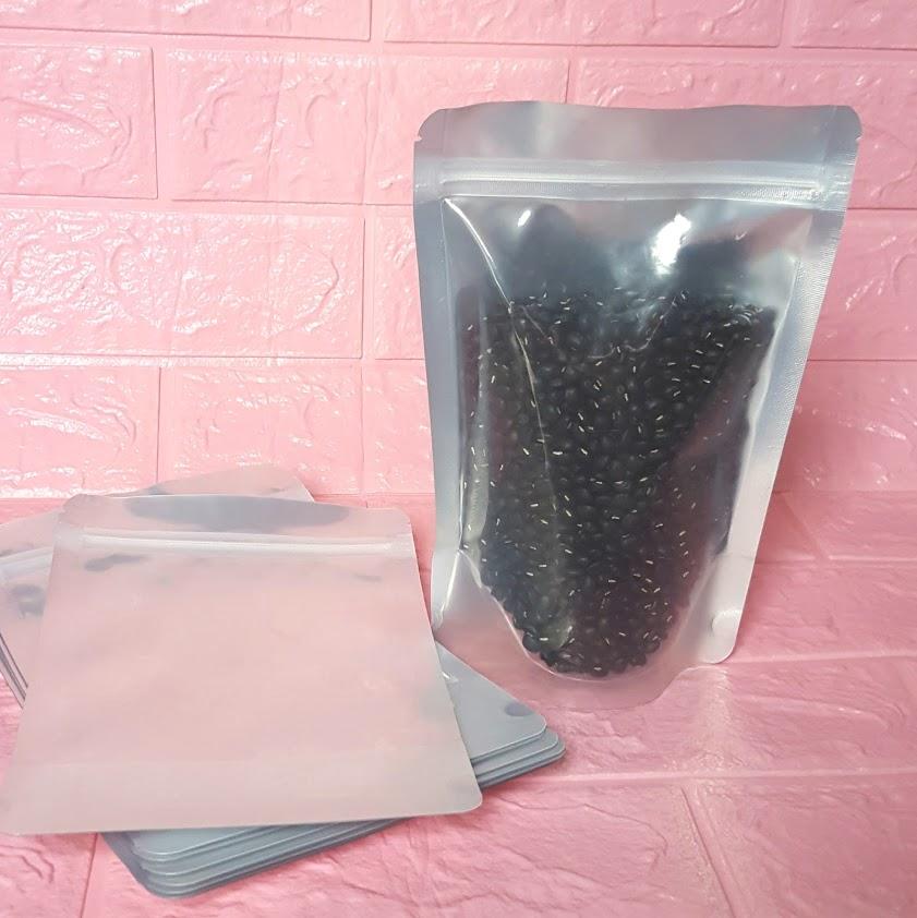 10 Túi Zip Bạc Đựng 100gr Bột