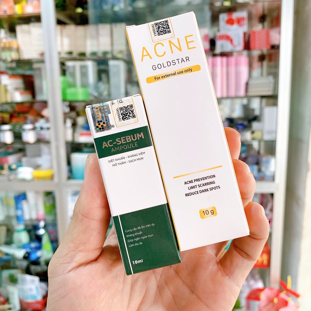 Serum mụn AC SEBUM AMPOULE Mediworld - LYO