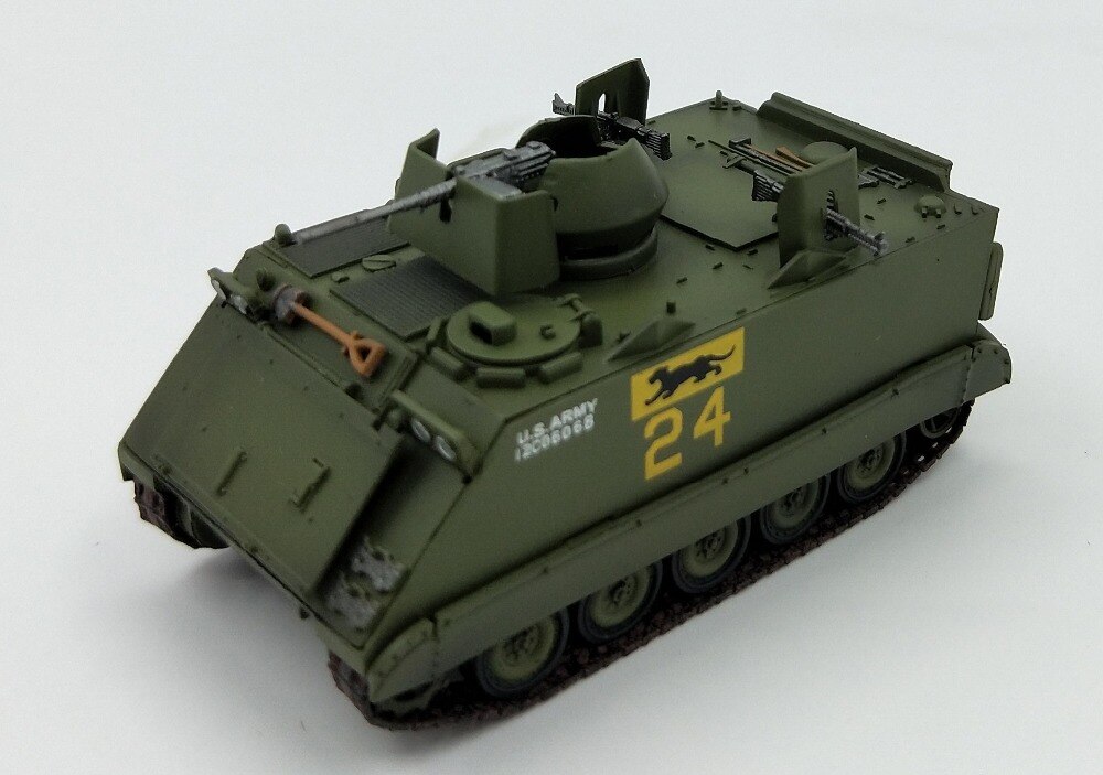 1:72 u.s. m113a2 tracked armored vehicle model tank model trumpeter 35003 collection model