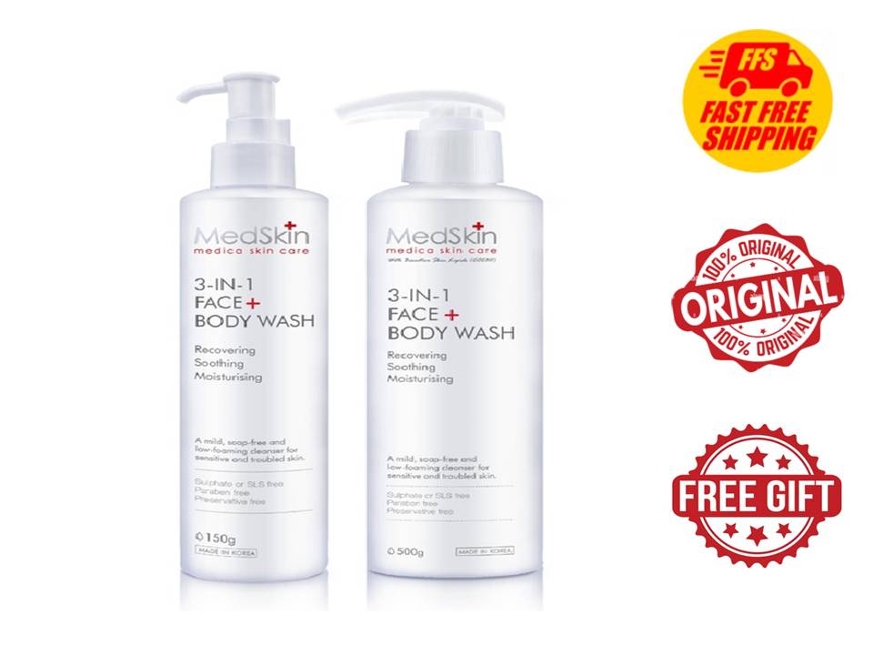 ELDON MEDSKIN 3 IN 1 FACE + BODY WASH Lazada