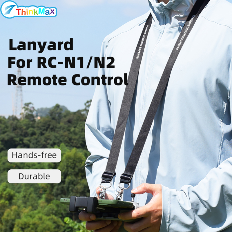 Neck Lanyard Strap Remote Controller Accessories With Adjustable Buckle Compatible For DJI MINI 3/4 PRO/Air 3/RC-N2 Controller