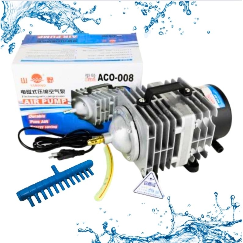 YAMANO ACO 008 Airpump aerator kolam bioflok blower udara