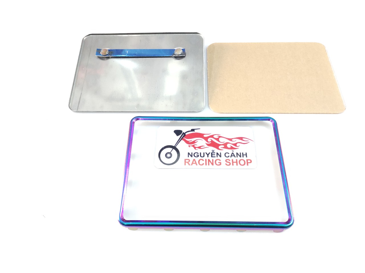 Bản số xe máy màu xanh titan 2 phân-4 phân-7 phân