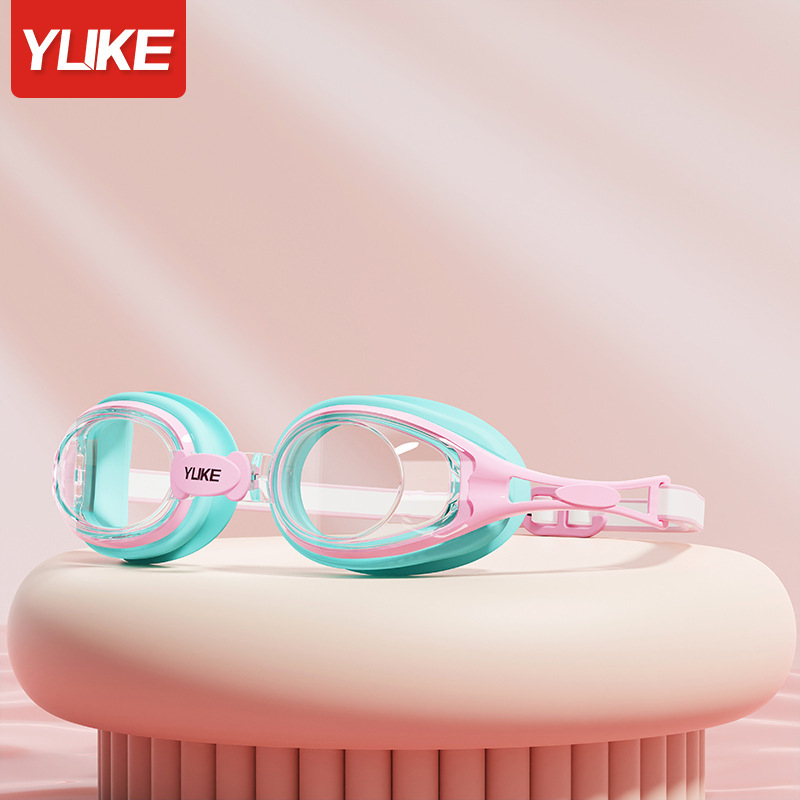 Kính bơi trẻ em dây nhỏ YUKE 5001 chống sương, chống nước