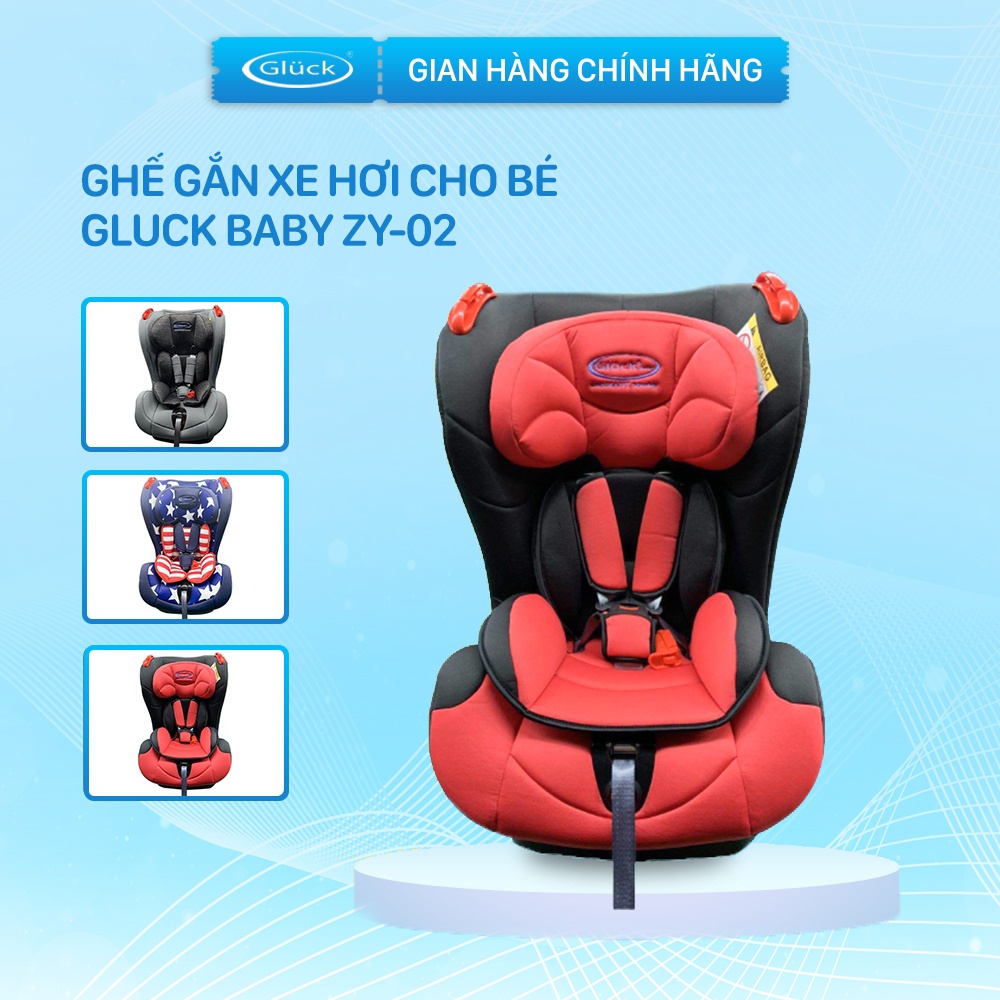 Ghế ngồi ô tô cho bé gắn được mọi dòng xe hơi an toàn ZY-02 Gluck Baby