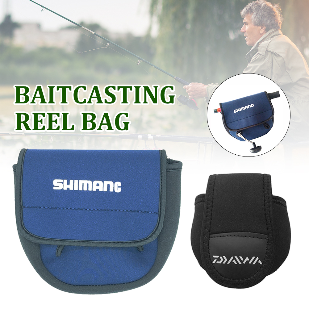 Free Ship] Shimano Fishing Reel Bags Baitcasting Reel Bag Cover Fishing  Spinning Reels Protective Storage Case Pouch Fly Fishing Reel Tackle Cover
