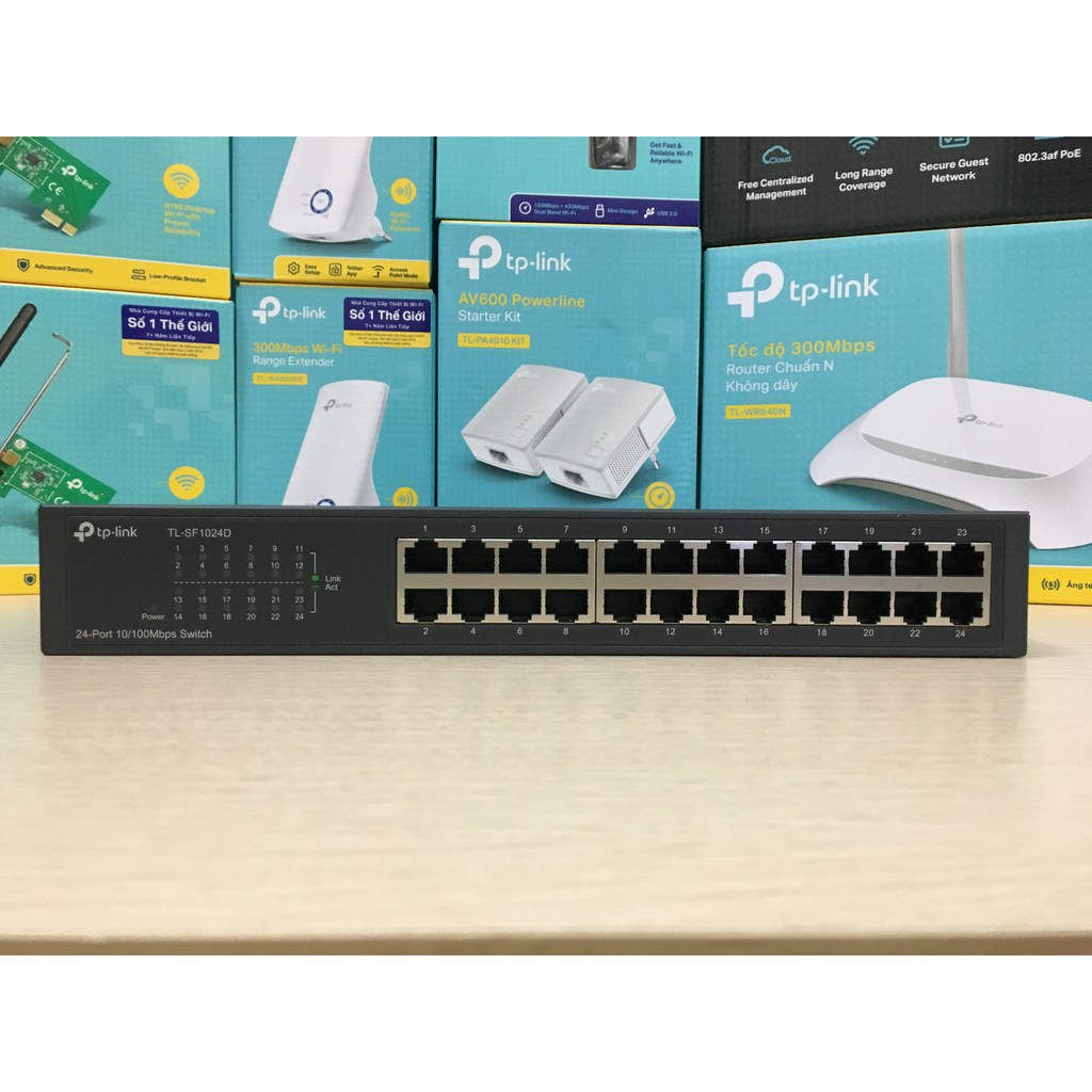 Switch TP-Link TL-SF1024D 24 port Chính hãng (100Mbps)