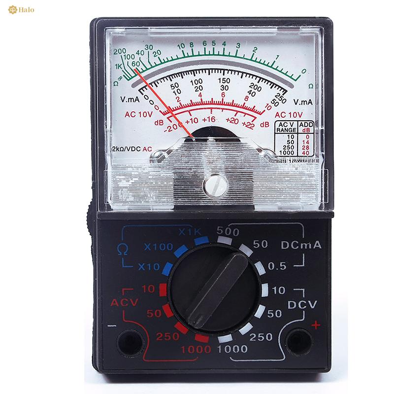 Halo điện AC/DC Ohm Vôn kế Ampe kế đồng hồ vạn năng máy kiểm thử đa chức năng MF-110A