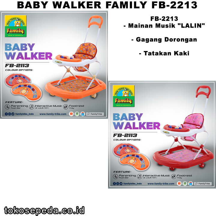 BABY WALKER FAMILY 2213 D Lazada Indonesia