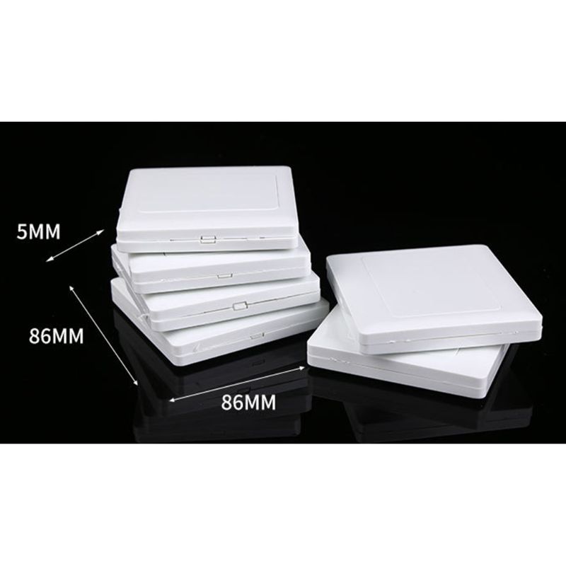 【New arrival 】 Electric Wall Switch Socket Blank Cover Panel Whiteboard ABS Outlet Plate Bezel