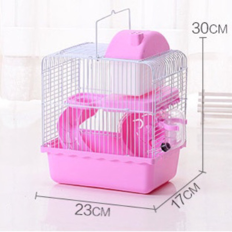 Lồng hamster _Tiểu hoàng tử (lồng kèm phụ kiện đầy đủ)