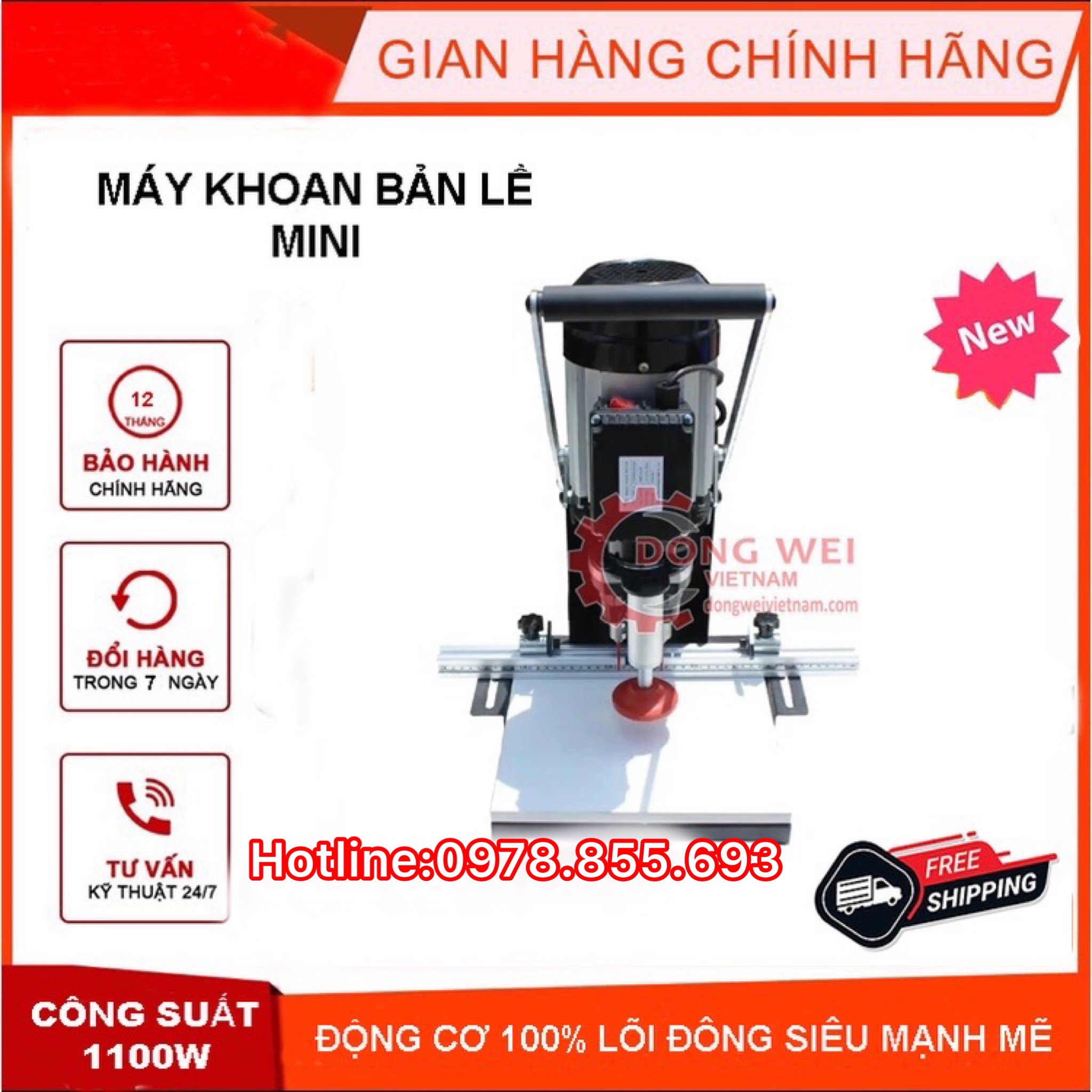 máy khoan bản lề cầm tay