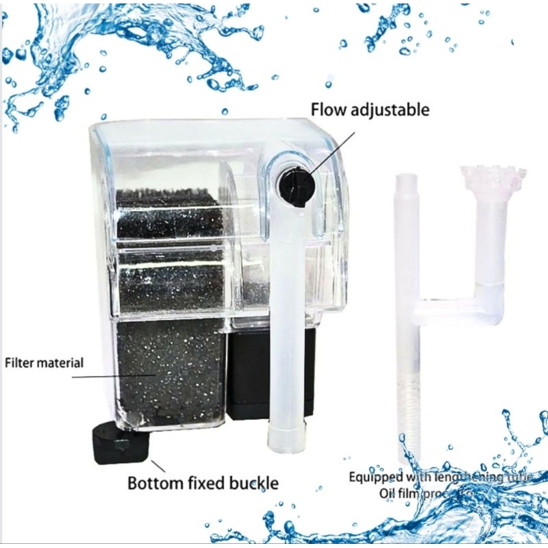 AQUAMAN WP 502 HANG ON FILTER AQUARIUM AQUASCAPE