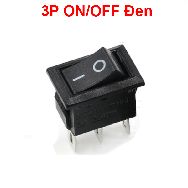 Công tắc bập bênh kdc1-11 3a-250v 10x15mm