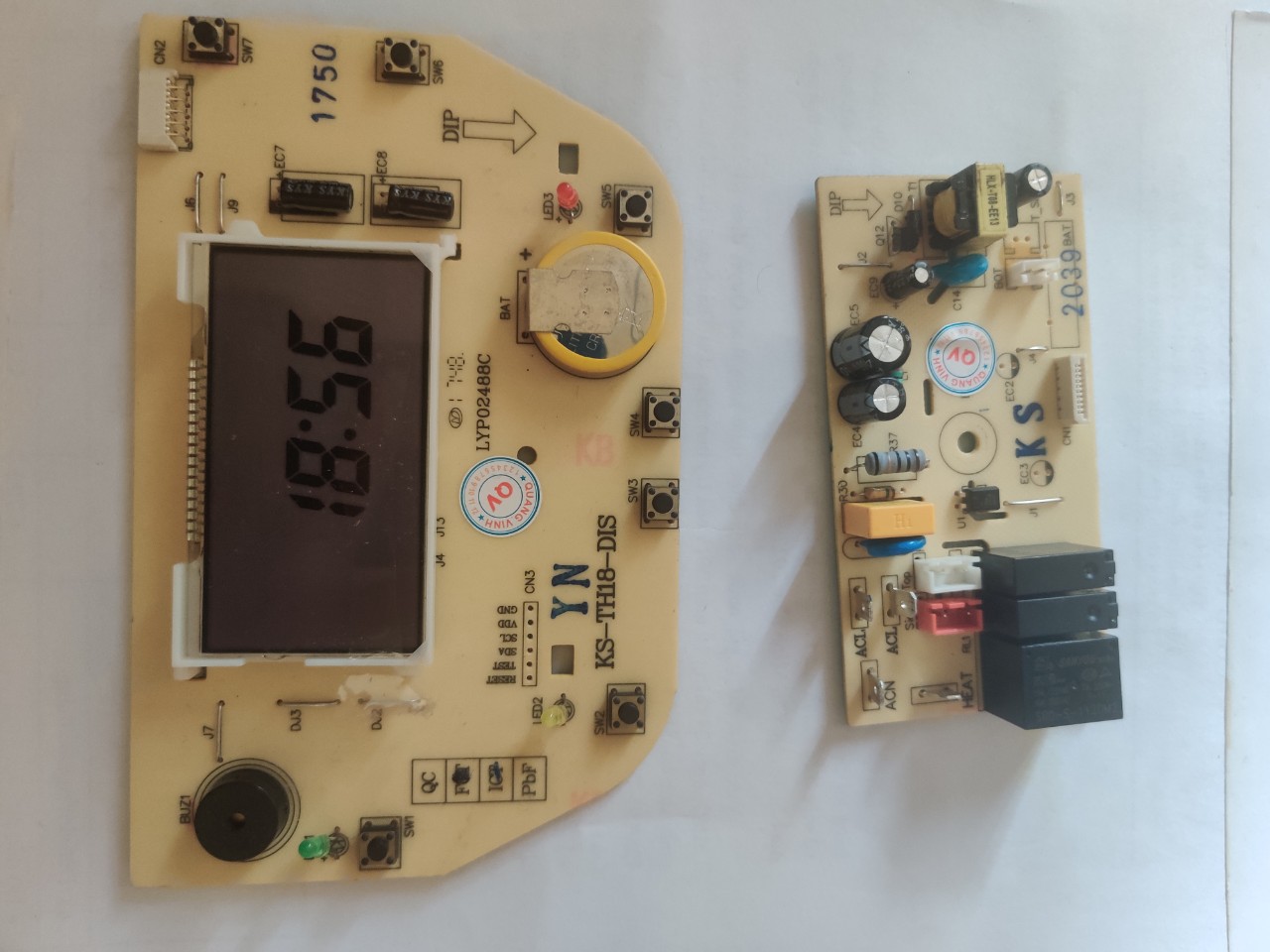 Bo nguồn TH18 nồi cơm điện  - Linh kiện nồi cơm sharp