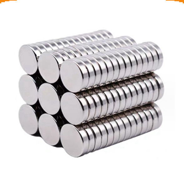Nam châm đất hiếm tròn không lỗ siêu hút ||