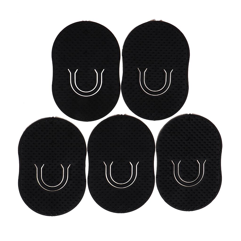 CCClever 5Pcs Pocket Hair Brushes For Men, Portable Beard Comb Set, Shampoo Scalp