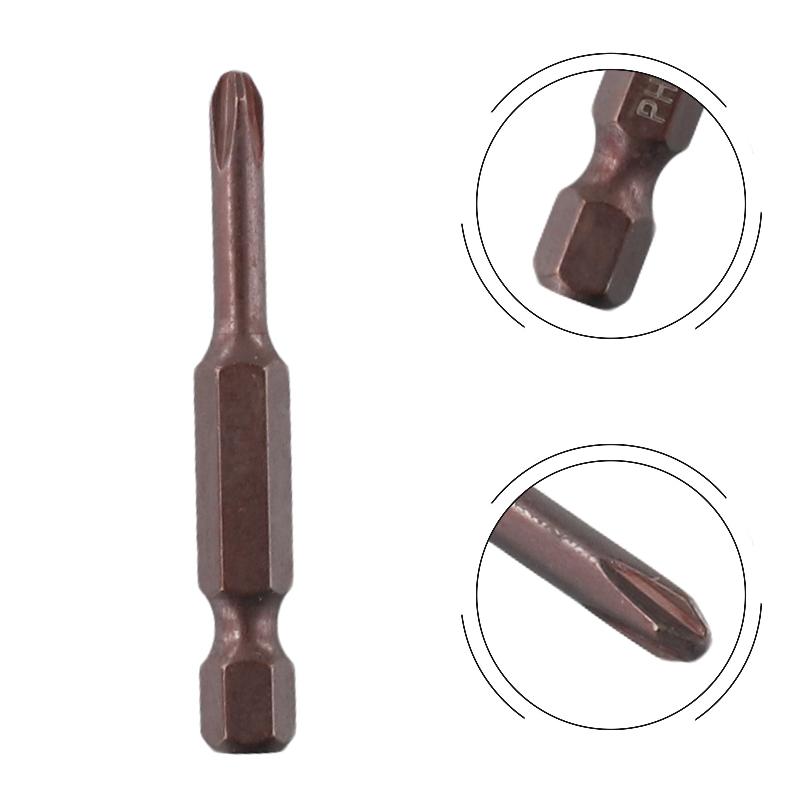 Unnicoco Hex Shank Screwdriver Bits for Electric and Hand Screwdrivers PH00 PH0 PH1 PH2