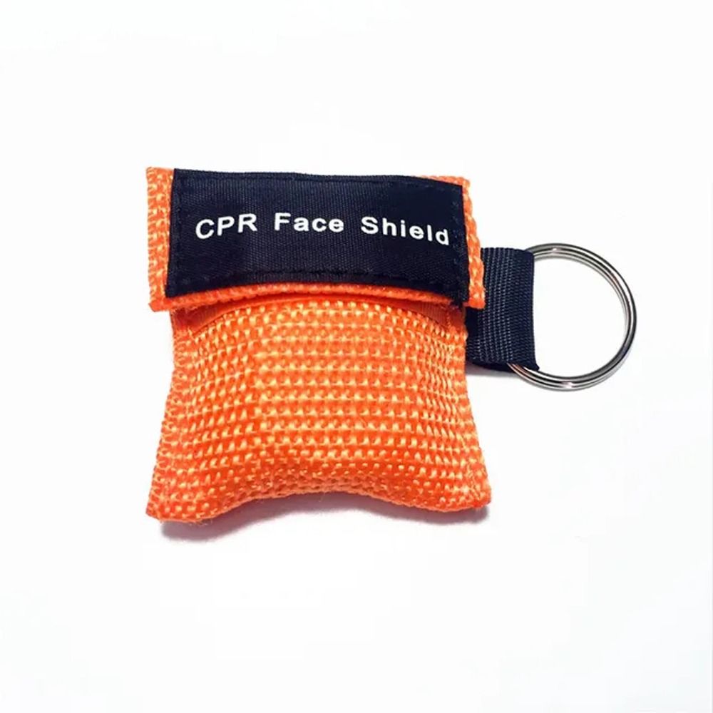 Practicle Keychains Practicle Disposable CPR Mouth Breath One-way Valve Emergency Face ...