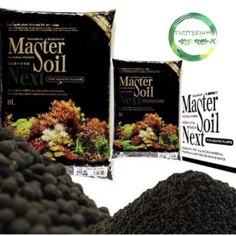 Phân nền Master Soil 3L và 8L | phân nền thuỷ sinh